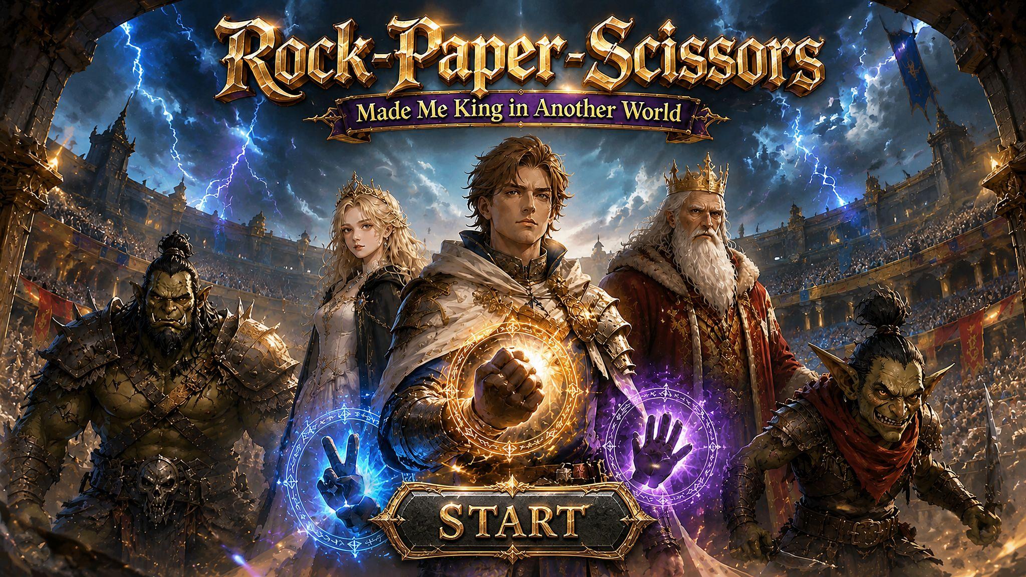 Rock-Paper-Scissors Made Me King in Another World